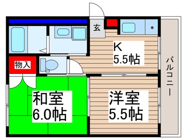 メゾンドＹ＆Ｙの物件間取画像